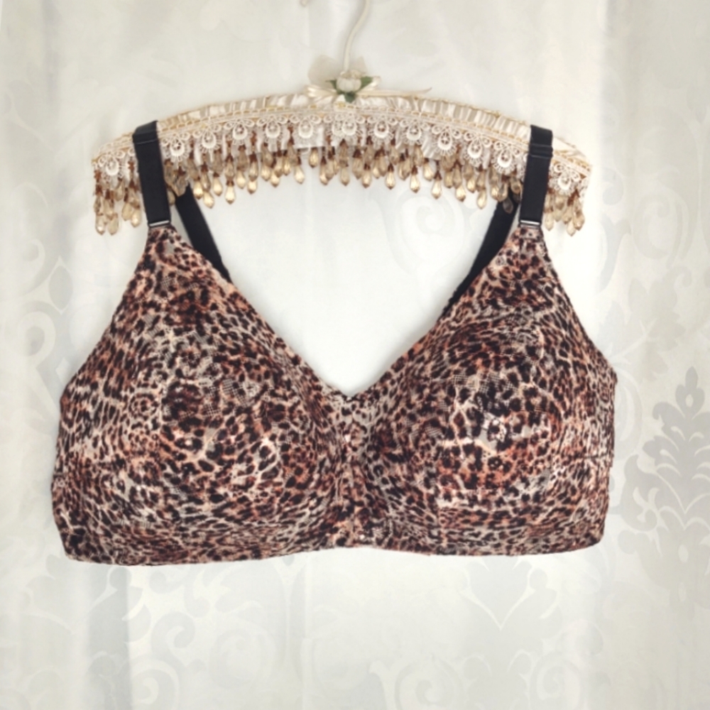 Torrid Curves Bra Leopard Print. 46ddd - image 1
